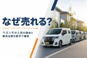 ワゴンRが売れる理由と販売台数を解説する記事のアイキャッチ