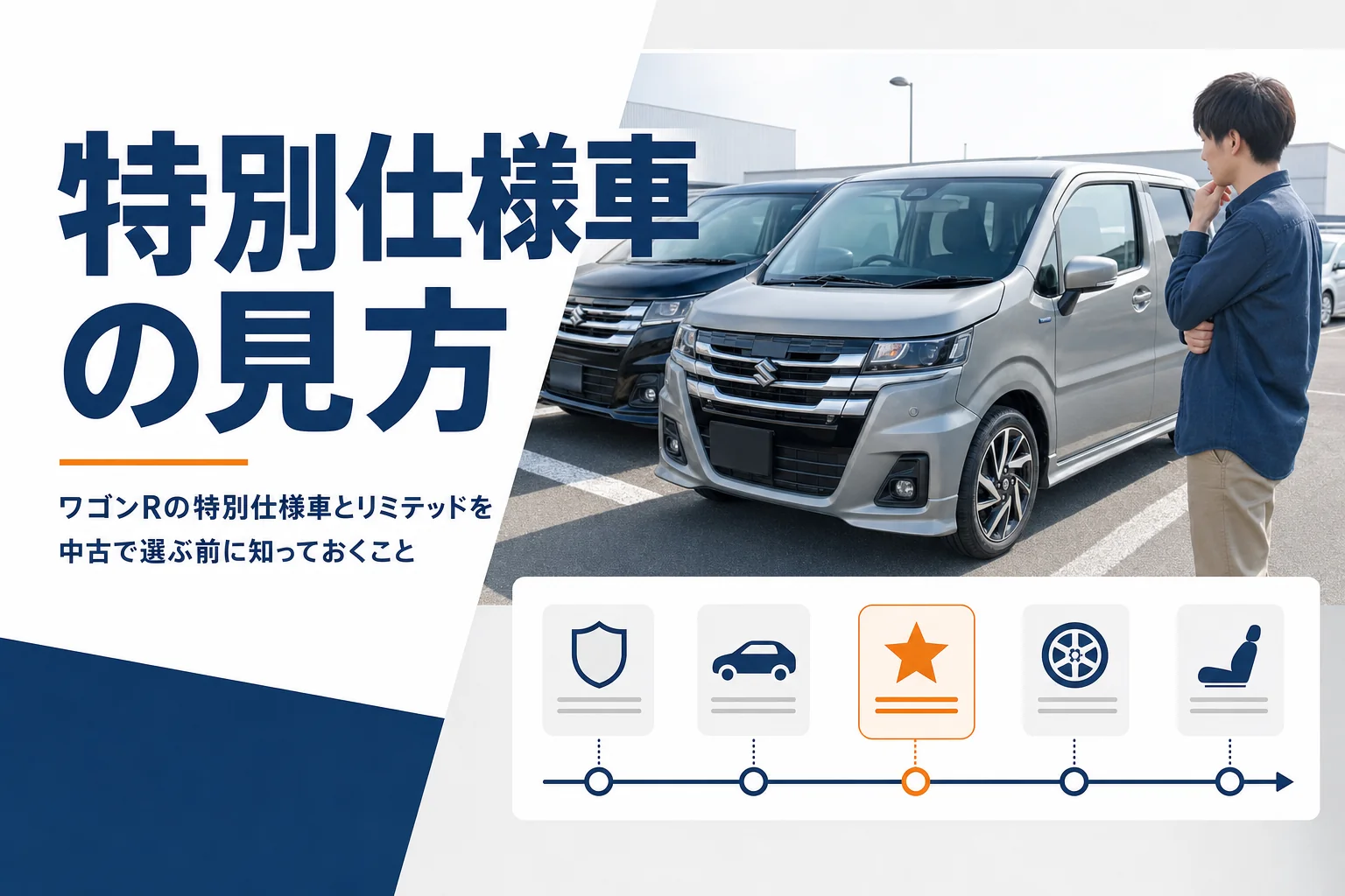ワゴンRの特別仕様車の歴史と中古での選び方をまとめたアイキャッチ